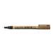 Permanent marker cu vopsea auriu, varf 0,8 mm, corp metalic, Artline 999XF