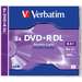 DVD+R 8,5GB, 8x, DL, carcasa, Verbatim