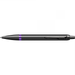 Pix retractabil metalic, corp negru/mov, varf 0,7mm, IM Royal Vibrant Rings Amethyst Purple Parker 2173288