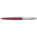 Pix retractabil metalic, albastru, corp visiniu/argintiu, varf 0,7mm, Jotter Original Rainbow Plum CT Parker