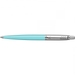 Pix retractabil metalic, corp bleu/argintiu, varf 0,7mm, Jotter Original Glam Rock Azure Blue Parker 2123112