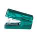 Capsator metal/plastic verde transparent, 12 coli, 24/6 si 26/6, Mini Nusign Deli