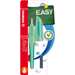Stilou plastic pt. stangaci cu 1 rezerva, varf L, culoare hint of mint, EASYbuddy Pastel Stabilo