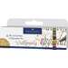 Set caligrafic, 4 culori/set, Pitt Artist Pen Caligrafic Faber Castell, FC167505