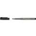 Permanent marker gri cald IV, pentru caligrafie, varf 2,5mm, C, Pitt Artist Pen, Faber Castell-FC167573