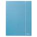 Mapa din carton cu elastic A4, albastru, ColourBreeze Esselte