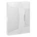 Mapa de plastic cu elastic A4, alb, Jumbo Vivida Esselte