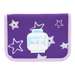 Penar echipat 20 piese, 1 fermoar, 1 extensie, Stars - violet, Core Line LEGO - LG-20085-2106