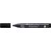 Permanent marker negru, varf 2,8 mm, Multimark Winner 23, Faber Castell-FC453397
