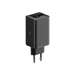 Incarcator retea, 2XUSB si 2xUSB-C, 65W, cablu USB-C la USB-C inclus, negru, GaN6 Pro Baseus