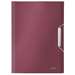 Mapa de plastic tip proiect cu 6 compartimente, grena, Style Leitz