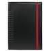 Agenda zilnica 2027, 17x24cm, cu elastic, negru, Lux Cometa