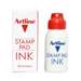 Tus stampila rosu, 50ml, Artline