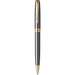 Pix retractabil metalic, corp gri, varf 0,7mm, Sonnet Royal Core Grey Lacquer GT Parker 2213782