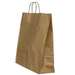Punga cadou, dimensiuni 32x12x41cm, maner hartie rasucita, auriu, Papiroti
