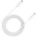 Cablu de date USB-C / USB-C, 2m, 240W, alb, UC-42 Canyon