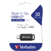 Memorie USB 3.0, 64GB, negru, Store 'n' Go Verbatim 49458