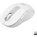 Mouse optic, wireless, 5 butoane si 1 scroll, alb, Signature M650 Logitech
