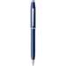Pix retractabil, corp albastru, varf 0,7mm, Century II Blue Lacquer CT Cross AT0082WG-158