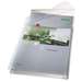 File de protectie A4 Jumbo, transparente, cu burduf de 20 mm si clapa superioara, 170 mic, 5buc/set, Leitz