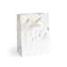 Punga cadou, flori aurii, dimensiuni 20x8x15cm,  5buc/set, 257020 GP