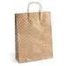 Punga cadou, kraft puncte aurii, dimensiuni 39x12x30cm, 5buc/set, 257006 GP