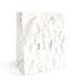 Punga cadou, flori aurii, dimensiuni 25x10x20cm, 5buc/set, 257021 GP