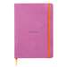 Caiet A5, 80file, dictando, coperta piele ecologica, Lilac, Rhodia 117411C