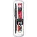 Creion mecanic corp metal 0,5mm + etui mine + guma, Graph-X Matt Black BT Scrikss 83632