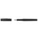 Stilou plastic, corp negru, varf M, Poly Pen Faber Castell - FC241003