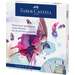 Tempera, tub 5ml, 12culori/set + paleta, 4 pensule si sablon plastic, Creative Studio, Faber Castell FC169618