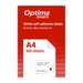 Etichete autoadezive albe 4/A4, 105x148mm, 100coli/cutie, Smart Optima