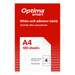 Etichete autoadezive albe 4/A4, 210x74,2mm, 100coli/cutie, Smart Optima