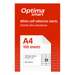 Etichete autoadezive albe 12/A4, 105x48mm, 100coli/cutie, Smart Optima
