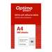 Etichete autoadezive albe 33/A4, 70x25,4mm, 100coli/cutie, Smart Optima