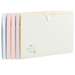 Mapa plastic cu elastic, 7 separatoare, diferite culori, Macarons Deli DLEF615