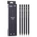 Creion fara guma, HB, negru, 10buc/cut, Deli DLNS722-HB