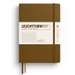 Caiet A5, 125file, dictando, coperta carton rigid, maro scortisoara, LEUCHTTURM LT372198