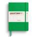 Caiet A5, 125file, velin, coperta carton rigid, verde primavaratic, LEUCHTTURM LT372192