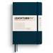 Caiet A5, 125file, dictando, coperta carton rigid, albastru marin, LEUCHTTURM LT372190