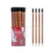 Creion cu guma, HB, 72buc/cutie, Linea Daco CG102