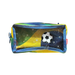 Penar neechipat, 2 fermoare, Half & Half - Brazil Soccer, ZP-360860 ZIPIT