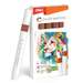 Permanent marker cu vopsea acrilica, maro, Color Emotion Deli
