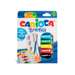 Tempera 7 culori/set + pensula, tub 10ml, 40011 Carioca