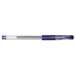 Pix cu gel cu capac, albastru, varf 0,5mm, Donau DN-7342001PL-10