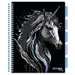 Caiet cu spira A4, 100file, matematica, 5 separatoare, Project Book Unicorn, Strigo Pads, PADS018