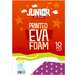 Accesorii craft - Spuma A4, stelute, 2mm, 10coli/set, J134 303 Junior
