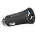 Incarcator auto, 2xUSB, 3.4A, negru, Lemontti