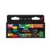 Permanent marker cu vopsea acrilica, 5culori/set, Free Acrylic T100 Stabilo, SW691501