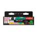 Permanent marker cu vopsea acrilica, 3buc/cutie, alb, Free Acrylic Mix Stabilo, SW6916933700
